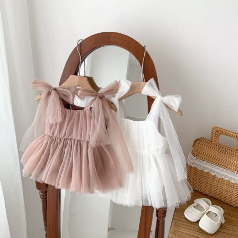 White and Beige Net